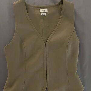Aritzia Olive Green Sleeveless Top